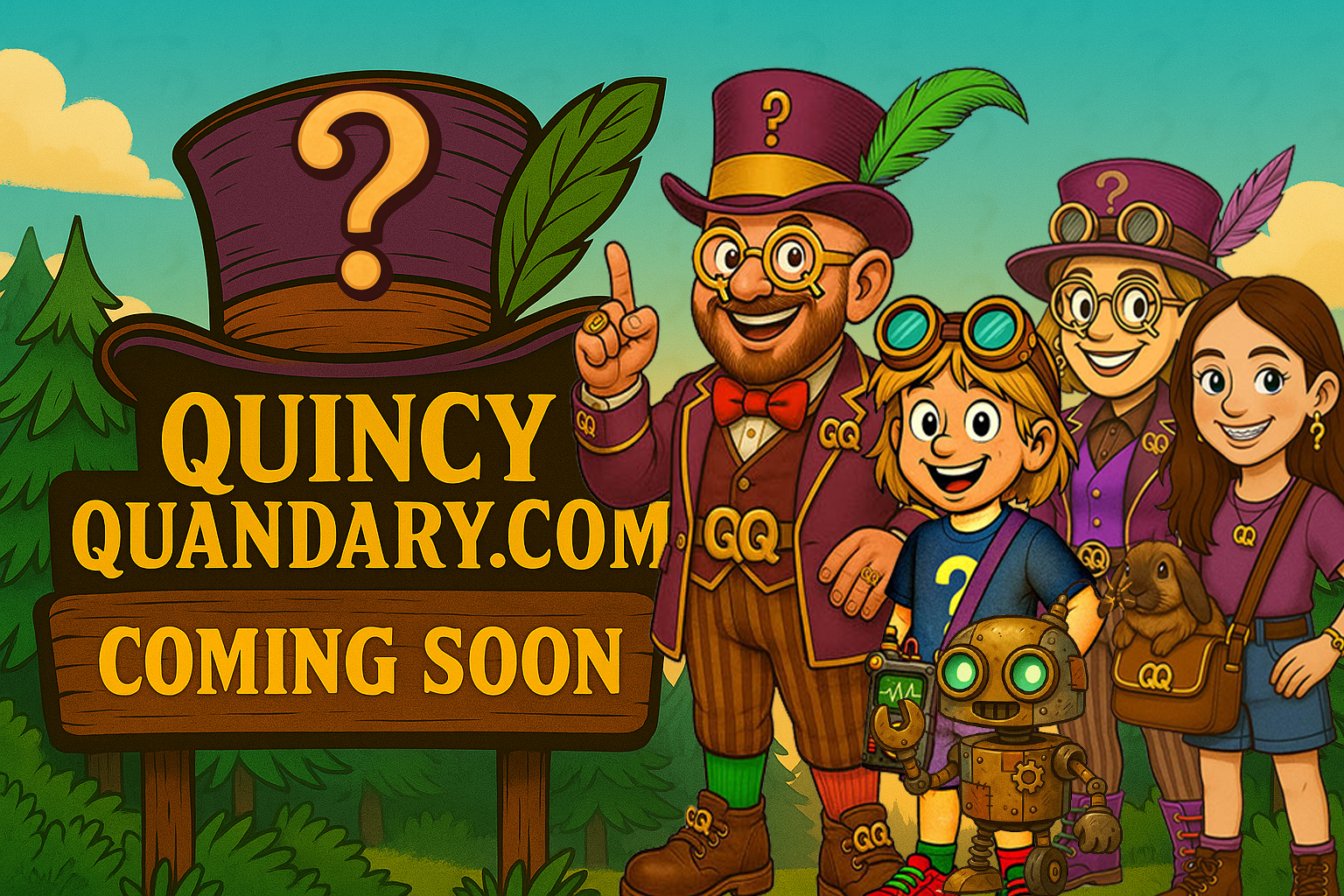 QuincyQuandary.com — Coming Soon